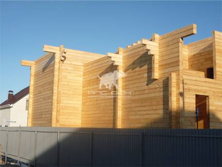 Клееный брус с сечением 180x160